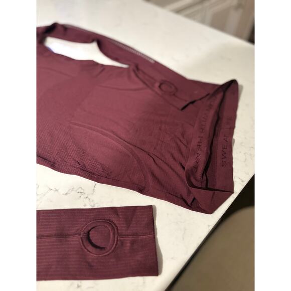 Lululemon Swiftly Tech Long-Sleeve Crew Reflective Breathable Running Shirt Sz 2 - Picture 11 of 14